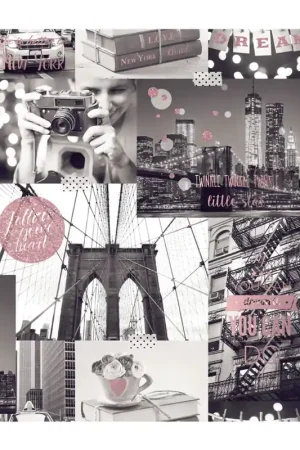 Ontdek Dutch Wallcoverings Freestyle Vinylbehang New York L31003 Merkproduct